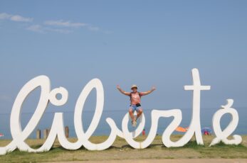 Начало набережной Батуми со стороны новой части города