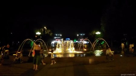 Танец фонтана в Батуми