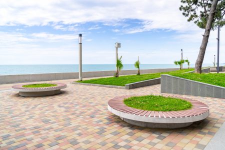 Набережная Кобулети курорт у моря