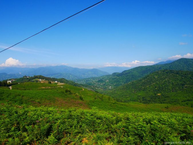 Красивейшие горные пейзажи в Грузии