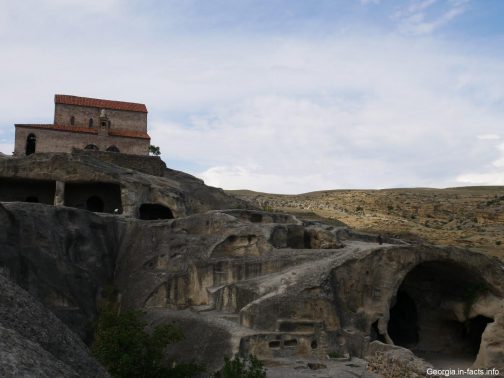 Пещерный город Уплисцихе в Грузии