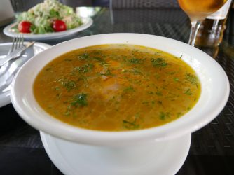 Чихиртма из ресторана Adjaruli Sakhli в Батуми