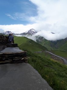 Гора Казбек в Грузии достопримечательность