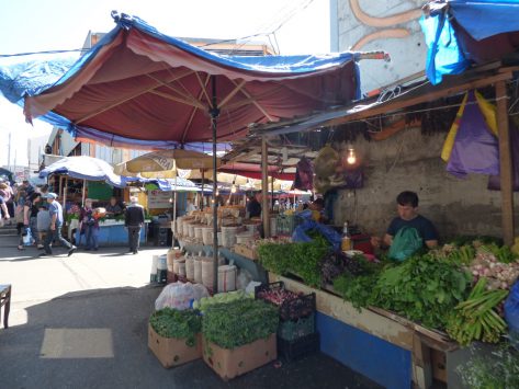Продовольственный рынок в Грузии