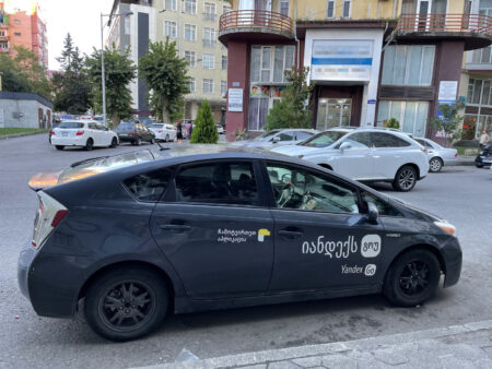 Яндекс Такси в Грузии Тбилиси и Батуми