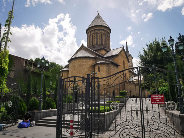 Кафедральный собор Сиони достопримечательность Тбилиси