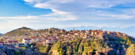 Панорама Сигнахи в Кахетии