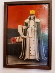 Пиросмани картина с изображением царицы Тамары