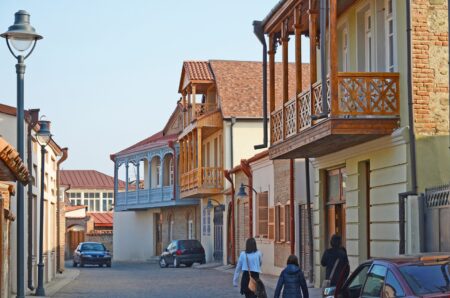 Улочки в Телави