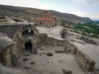 Пещерный город Уплисцихе недалеко от Тбилиси