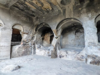 Пещеры в Уплисцихе залы