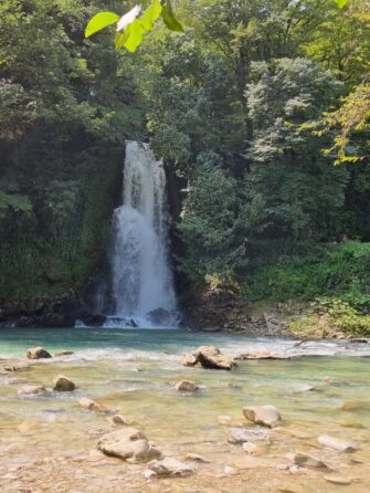 Водопад Абгеси недалеко от Мартвили