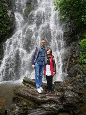 Водопад Мирвети рядом с Батуми