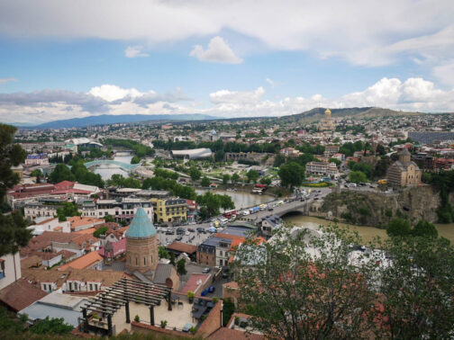 Панорама старого Тбилиси