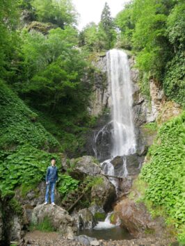 Водопад Мериси в горах Аджарии