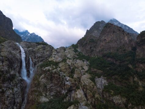 Водопад Ушби в Сванетии