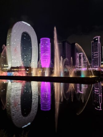 Батуми музыкальные фонтаны