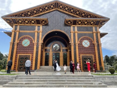 Деревянный театр достопримечательность Батуми