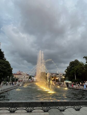 Музыкальные фонтаны в Батуми