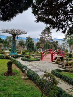 Японский сад в Батуми на набережной